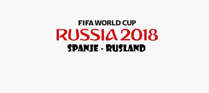 Spanje Rusland WK 2018 Opstelling Prognose Uitslag Wedstrijd